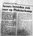 Dagblad van het Noorden van 14 april 2011, Vinchem en De Studers houden kampje ter voorberieding op het NPK