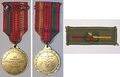 Dankbaarheidsinsigne 1937 met insigne. Waarschijnlijk voor de Jamboree